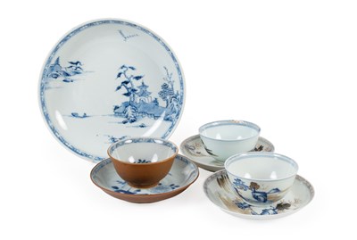 Lot 26 - A Chinese "Nanking Cargo" Porcelain Tea Bowl...