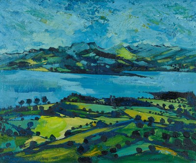 Lot 497 - Rigby Graham MBE (1931-2015) "Windermere"...