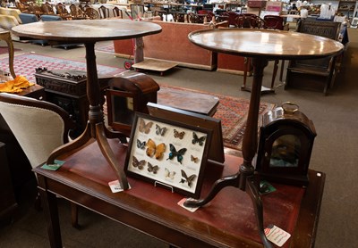 Lot 1429 - A George III Mahogany Dish-Top Tripod Table,...