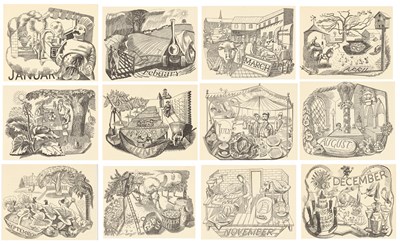 Lot 524 - Edward Bawden CBE, RA (1903-1989) "Good Food"...