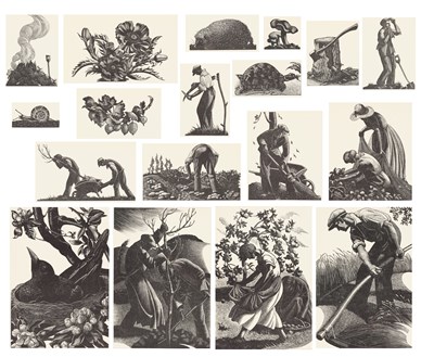 Lot 522 - Clare Leighton (1898-1989) "Four Hedges"...