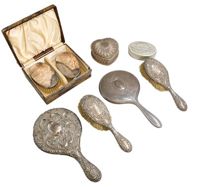 Lot 69 - A Collection of Silver Dressing-Table Items,...