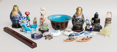 Lot 388 - A Collection of Decorative Asian Art,...