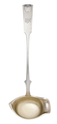 Lot 2021 - A Finnish Silver Soup-Ladle