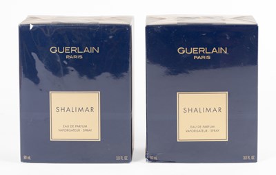 Lot Two Guerlain 'Shalimar' Eau De Parfum Sprays,...