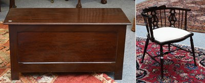 Lot 1515 - A 20th Century Mahogany Blanket Box, 106cm by...