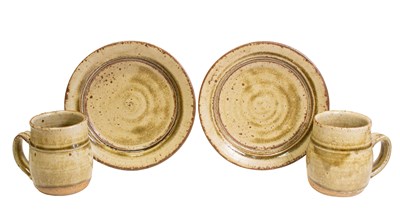 Lot 628 - Richard Batterham (1936-2021): Two Stoneware...