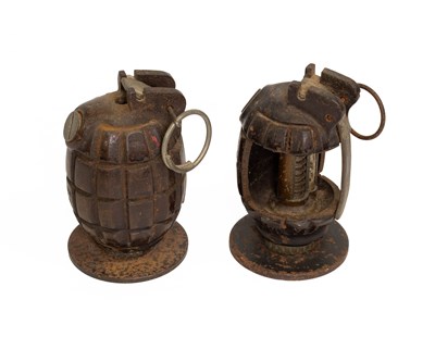 Lot 178 - A Skeletonised No.36 Mills Bomb (Hand Grenade),...