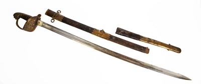 Lot 283 - A Victorian 1827 Pattern Naval Sword, the 79cm...