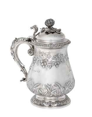 Lot 2124 - A George IV Silver Tankard