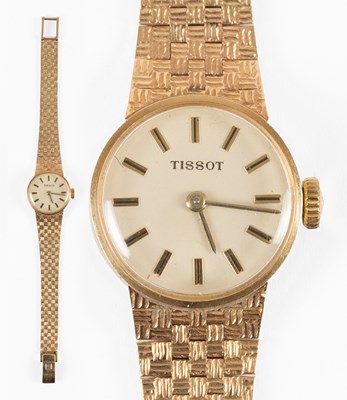 Lot 149 - A Lady's 9 Carat Gold Wristwatch, signed...