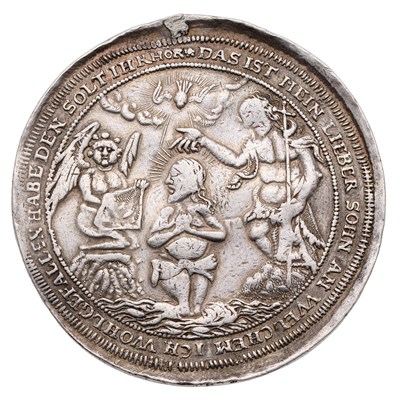 Lot Germany, Tauftaler, or Baptismal thaler,...