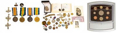 Lot 2 - Two First World War Pairs to the Yorkshire...