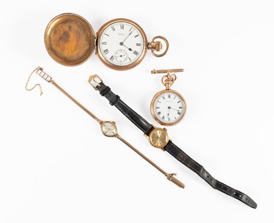 Lot 146 - A Lady's 9 Carat Gold Wristwatch, signed...