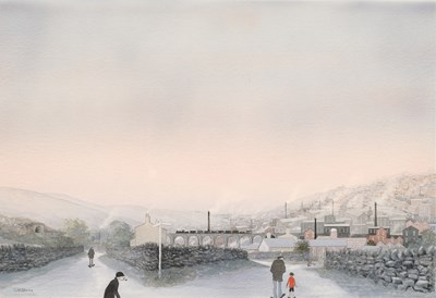 Lot 464 - Geoffrey Woolsey Birks YWS (1929-1993) "Boy in...
