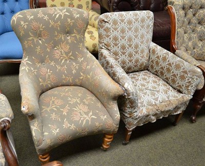 Lot 731 - Two occasional chairs