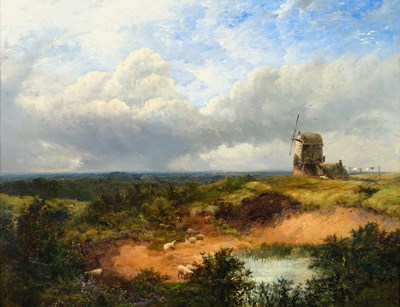 Lot John Brandon Smith (1848-1884) "The Old Mill...