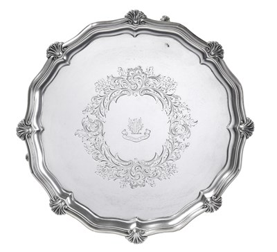 Lot 2150 - A George V Silver Salver