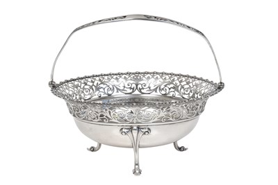 Lot 2146 - An Edward VII Silver Basket