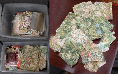 Lot 575 - 20th Century Printed Textile Remnants...