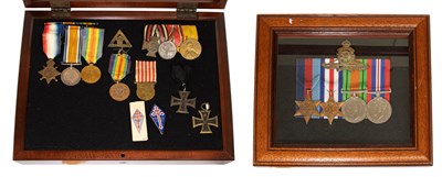 Lot 17 - A First World War Trio, comprising 1914-15...
