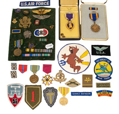 Lot 18 - A Collection of US Awards and Insignia,...