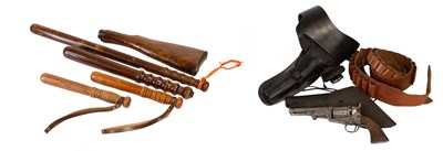 Lot 306 - A 19th Century Six Shot Percussion Revolver,...