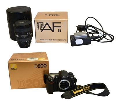Lot 3163 - Nikon D200 Camera