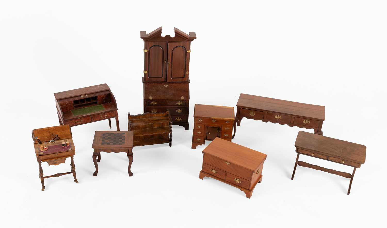 Lot 2040 - Collection of Late 20th Century Dolls House...