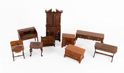 Lot 2040 - Collection of Late 20th Century Dolls House...