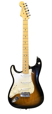 Lot 3043 - Fender Stratocaster 50th Anniversary Left Handed Guitar
