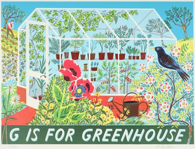 Lot 535 - Emily Sutton (b.1983) "G is for Greenhouse"...