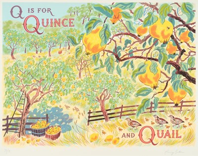 Lot 539 - Emily Sutton (b.1983) "Q is for Quince and...