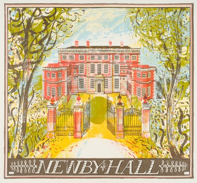 Lot 542 - Ed Kluz (b.1980) "Newby Hall" Initialled and...