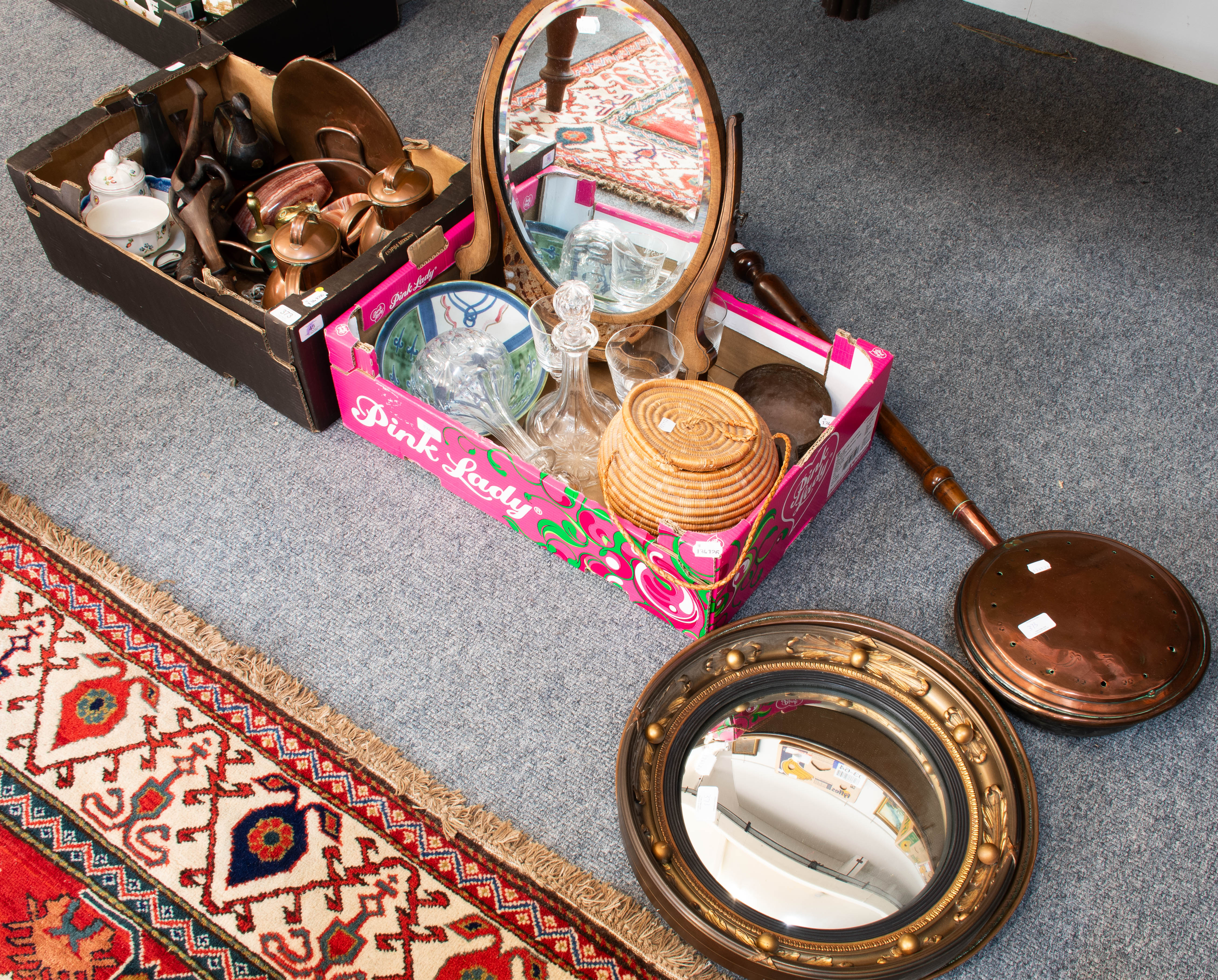 Lot 373 - Various Decorative Glass, Ceramics and Other