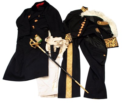 Lot 228 - An Early 20th Century Royal Court Dress...