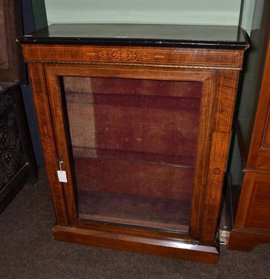 Lot 794 - Walnut side cabinet