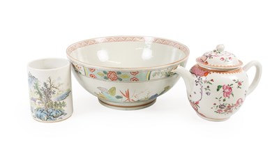 Lot 52 - A Chinese Porcelain Teapot and Cover, Qianlong,...
