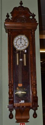 Lot 806 - A Vienna style wall clock