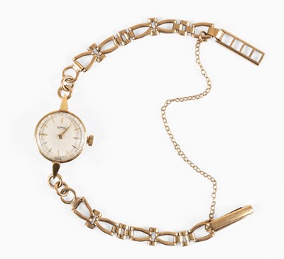 Lot 181 - A Lady's 14 Carat Gold Wristwatch, signed...