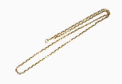 Lot 22 - A Cable Link Chain, length 50.5cm (a.f.)