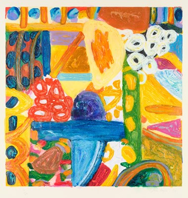 Lot 589 - Gillian Ayres CBE, RA (1930-2018)"Sikar II"...