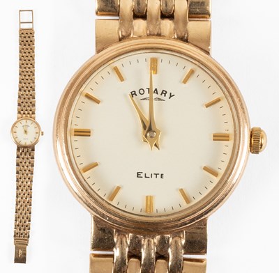 Lot 150 - A Lady's 9 Carat Gold Wristwatch, signed...