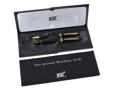 Lot 2019 - A Montblanc Meisterstück No. 149 Fountain-Pen and a Montblanc Meisterstück Ball-Point Pen
