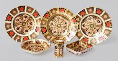 Lot 1054 - Royal Crown Derby Porcelain, decorated in...