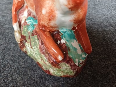 Lot 1073 - A Staffordshire Pearlware Model of a Stag and...