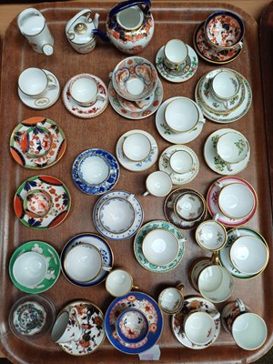 Lot 1071 - A Collection of English Porcelain Miniatures,...