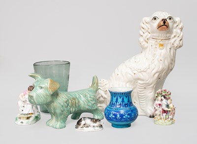 Lot 1097 - A Collection of Ceramics and Glass, 19th...