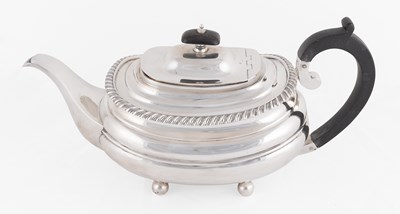 Lot 192 - A George V Silver Teapot, by William Hutton...