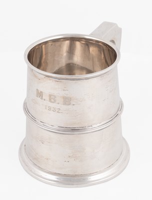 Lot 193 - A George V Silver Christening-Mug, by Charles...
